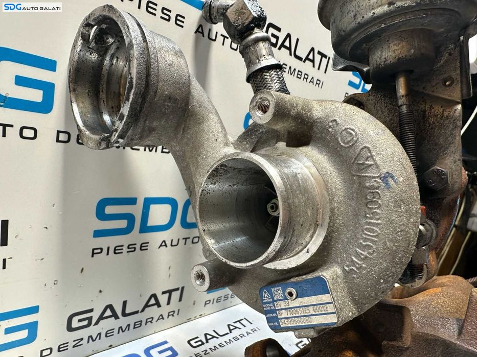 Turbina Turbo Turbosuflanta cu Galerie Evacuare Seat Alhambra 2.0 TDI BRT 2001 - 2010 Cod 54399880060 54431015096 710065125 [X3041]