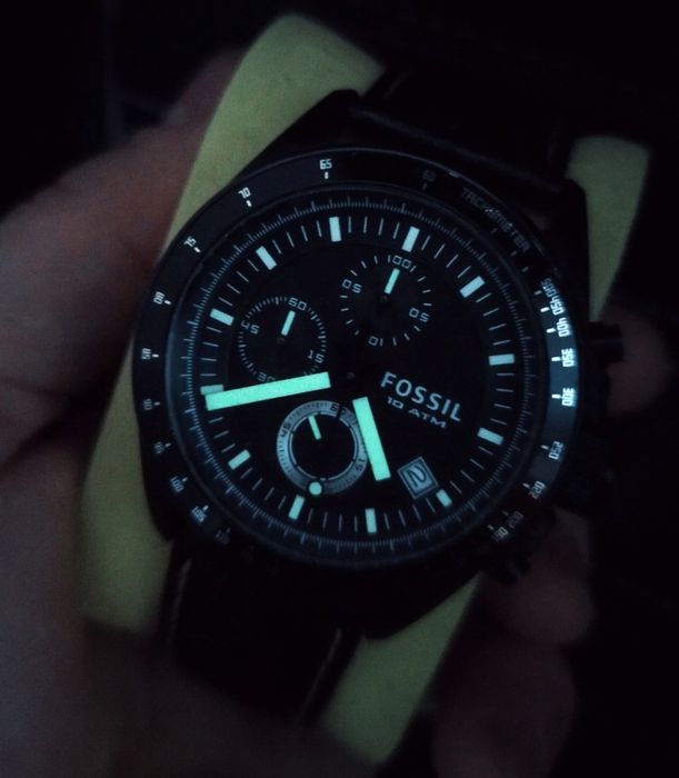 Ceas bărbătesc Fossil CE26011E, cu quartz, din otel inoxidabil.