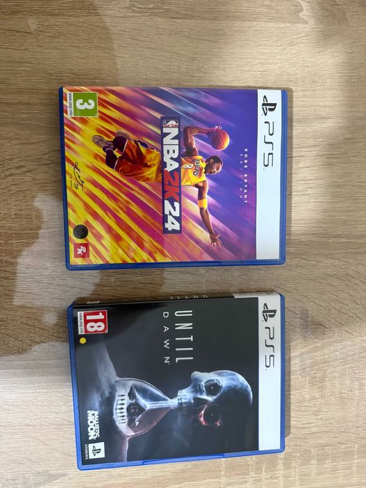Продавам игри за PS5 - NBA 2K24 и Until Dawn, като нови!