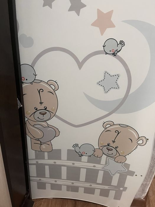 Манеж детский с мишками 0-5 лет