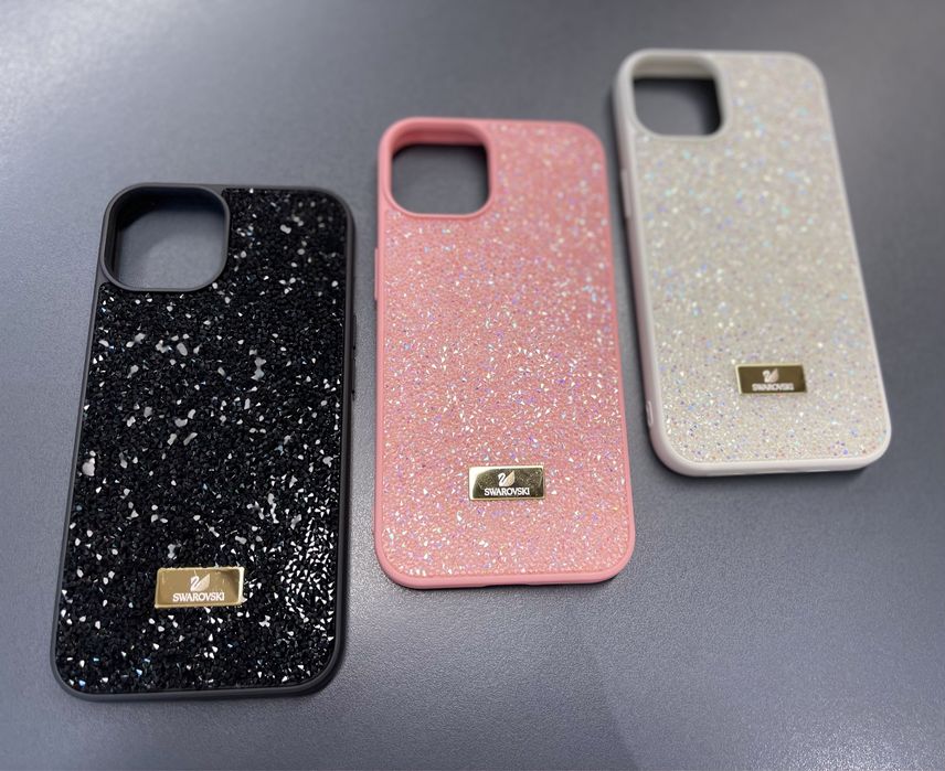 Кейс Swarovski за iPhone 15 15 Pro 15 Pro Max 14 Pro 14 Pro Max 13