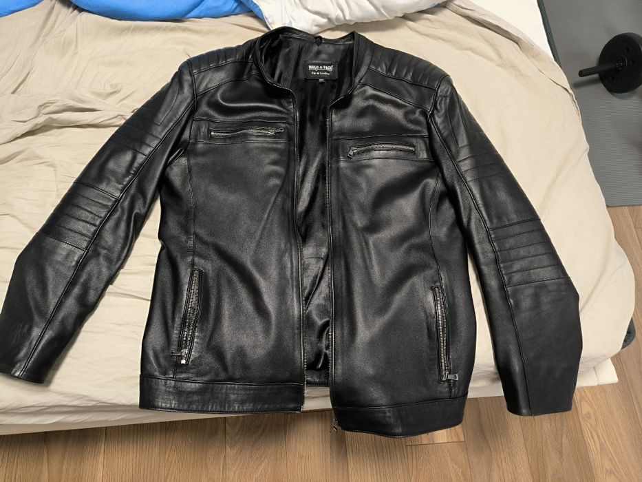 Кожено яке естествена кожа