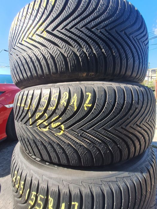 4 anvelope iarna 225/55r17 Michelin Montaj Gratis