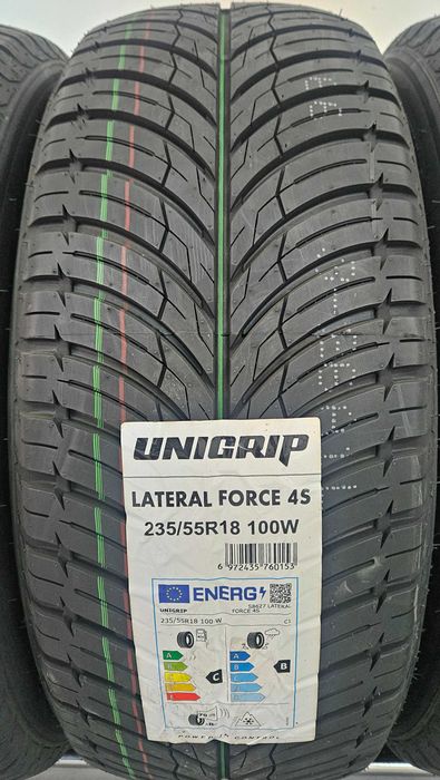 235/55 R18 100W UNIGRIP All Season Anvelope mixte M+S Protectie janta