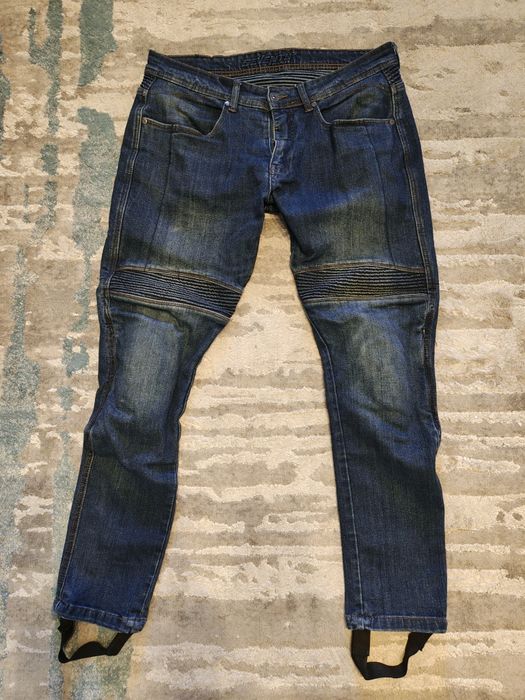 Blugi moto de vara cu protecții