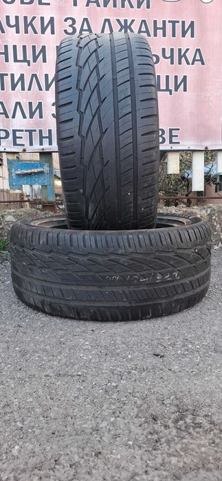 2бр. 275/40/20 General XL 6.2mm грайфер, дот 21г. ---