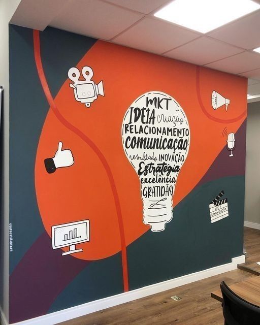 Художник. Роспись стен в офисах