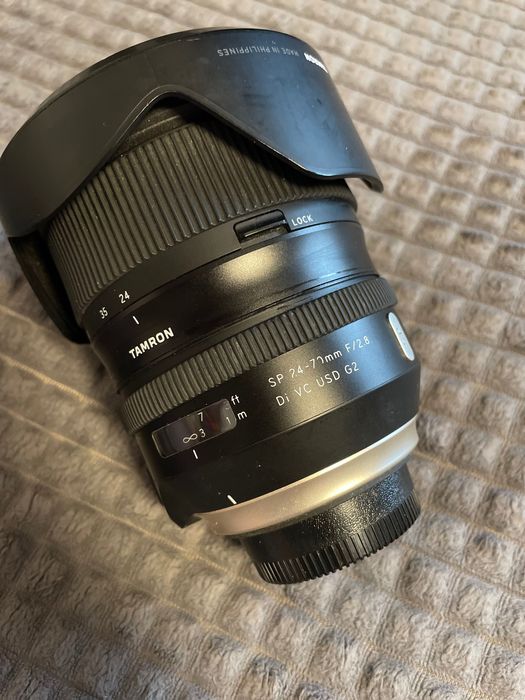 Apart Nikon d750 și obiectiv tamron 24-70 g2