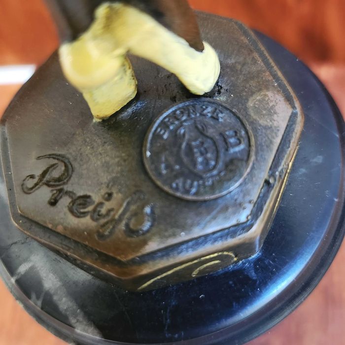 Бронзова скулптура на балерина по модел на Preiss