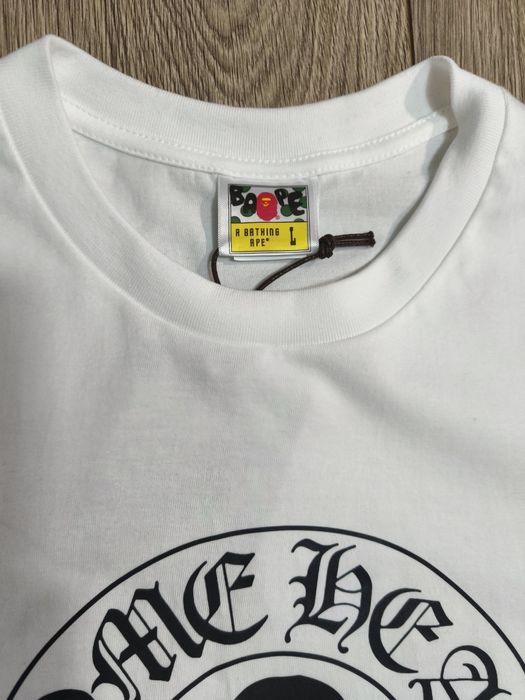 Tricou Bape și Chrome Hearts