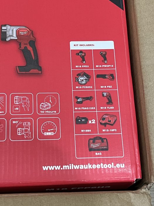 Акумулаторен комплект Milwaukee m18 FPP6H3