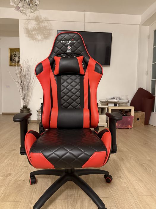 Scaun myria MG7405RD, negru-rosu