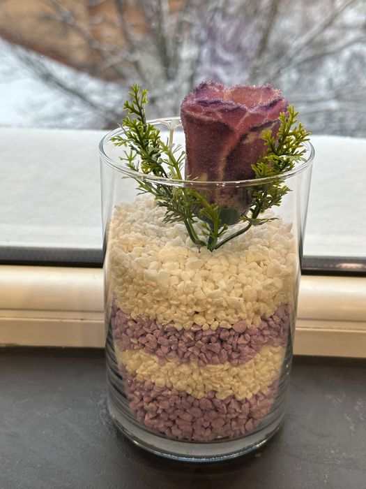 Ръчно изработени кристализирани рози