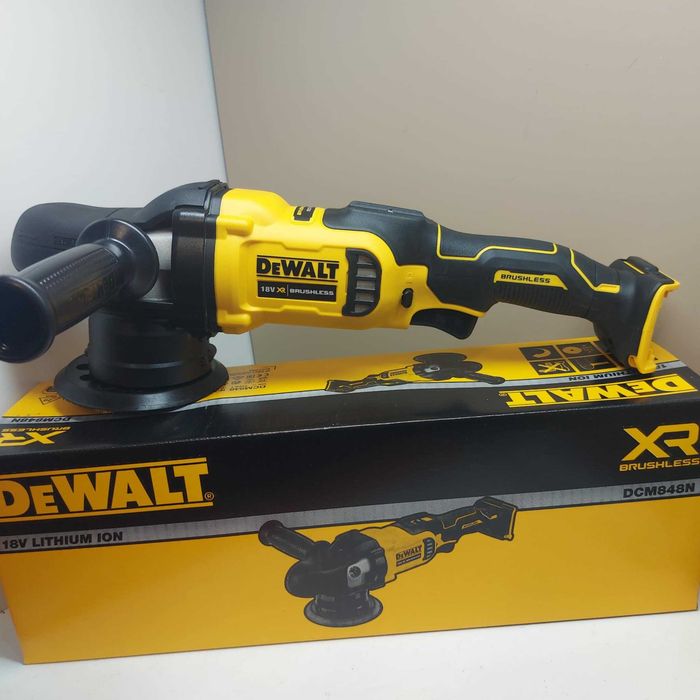 Акумулаторна ексцентрична полираща машина DeWALT DCM848N