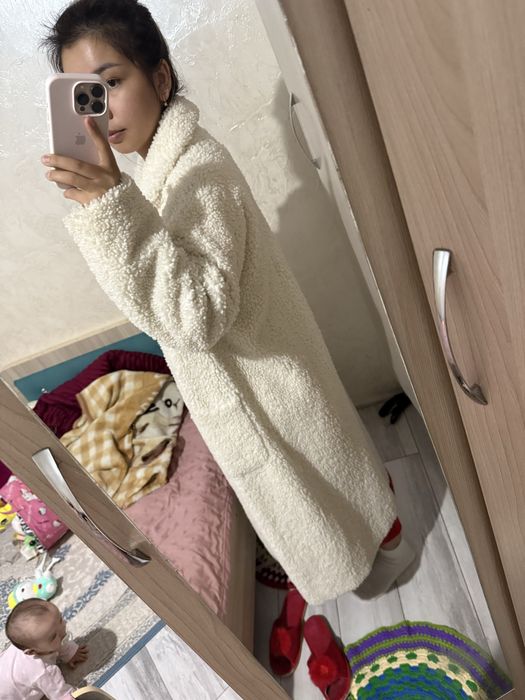 Тедди шуба очень теплая