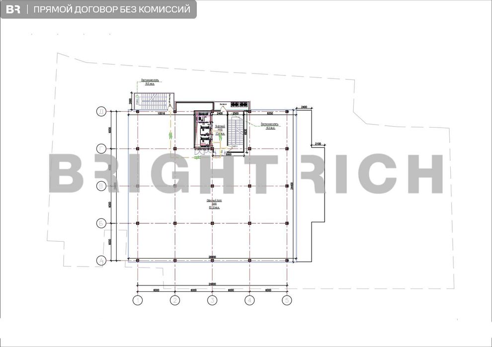 Лескова 3 - аренда офиса 1300м²