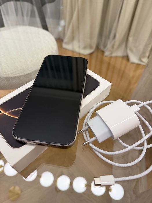 iPhone 16 pro 256GB Natural Titanium - Като н ов , EU version