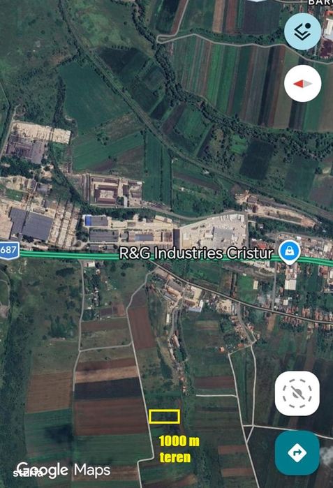 Teren Cristur la 200m Lavanderia