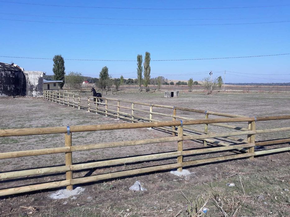 Manejuri, tarcuri, obstacole calarit, lemn rotund pentru echitatie