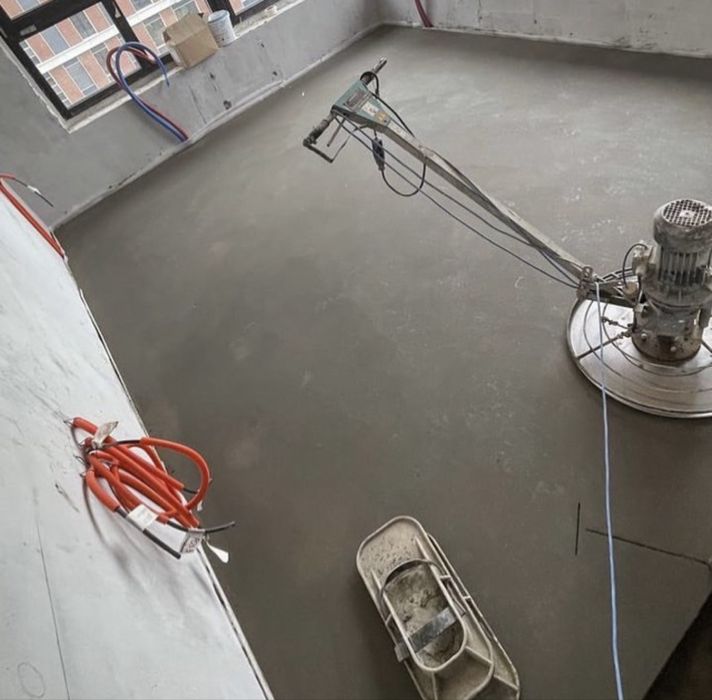 СТЯЖКА ПОЛА полусухой