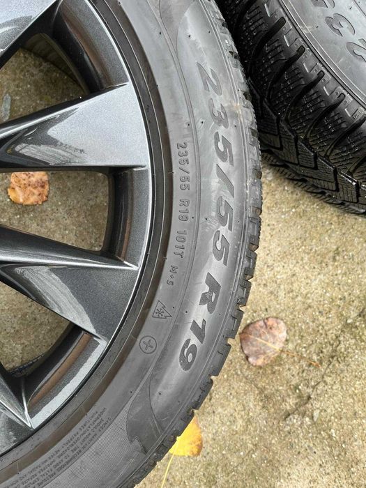 Set Jante + cauciucuri de iarnă Skoda Enyak 235/55 R19 255/50 R19