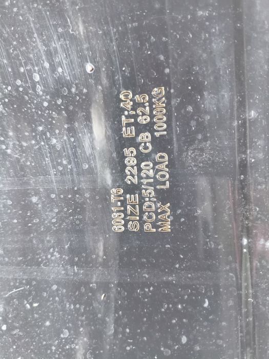 Диск R22/5x120 На запаску. Ковка