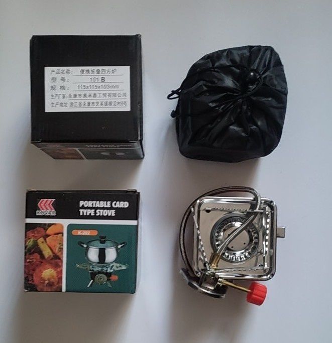 Газовая плита, походная плита. Мини газ плита горелка.