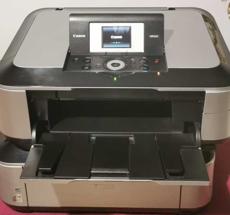 2 Imprimante Canon MP630,cap printare, sursa, cartuse, reseter