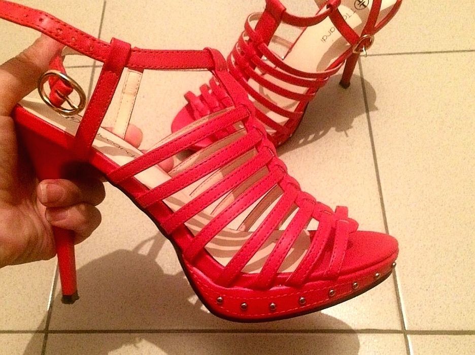 Туфли босоножки танкетки