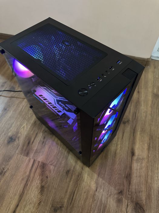 Бюджетен Геймърски компютър i5 7500 rx 580