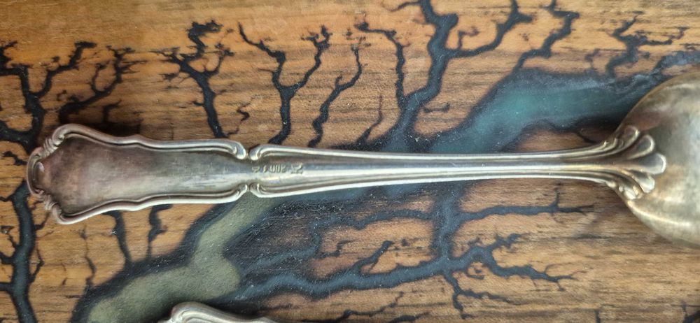 Сребърни чаени лъжички