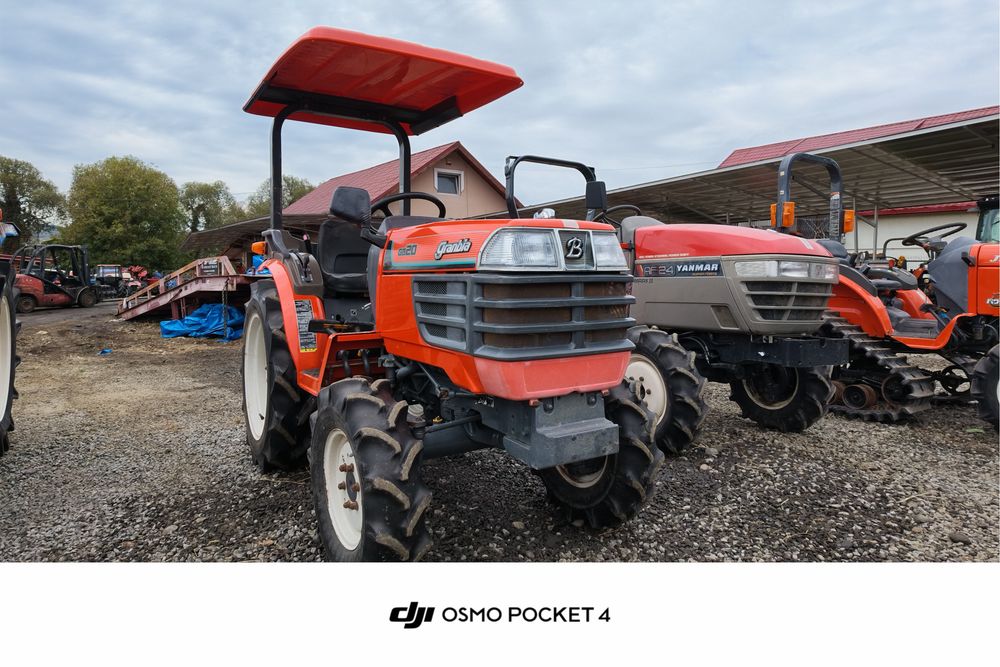 tractor japonez kubota granbia gb20 4x4