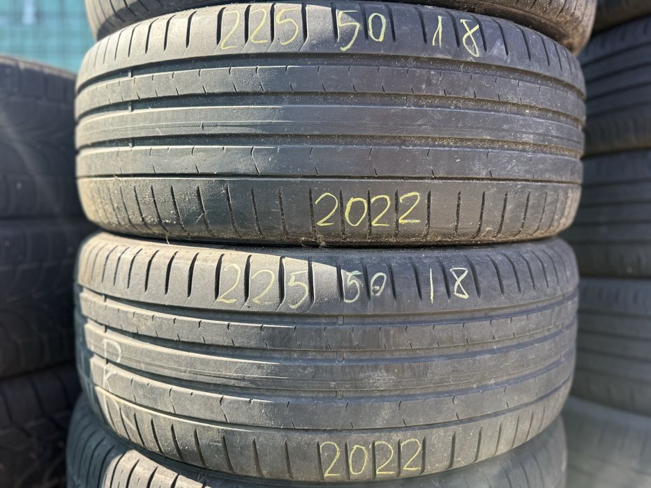 225/50/18” Set 4buc PIRELLI dot 2022(made germany)anv Vară IMPECABILE.