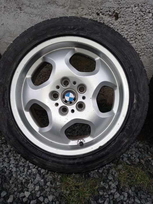 Vând jante de aluminiu pt BMW seria 5 si seria 3