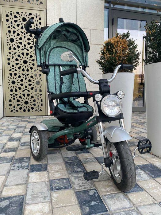 Продается детская велоколяска Skillmax (б.у).