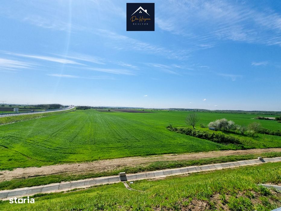 7 E/mp - Oferta - Teren 1,5 ha Domnesti langa Autostrada A0