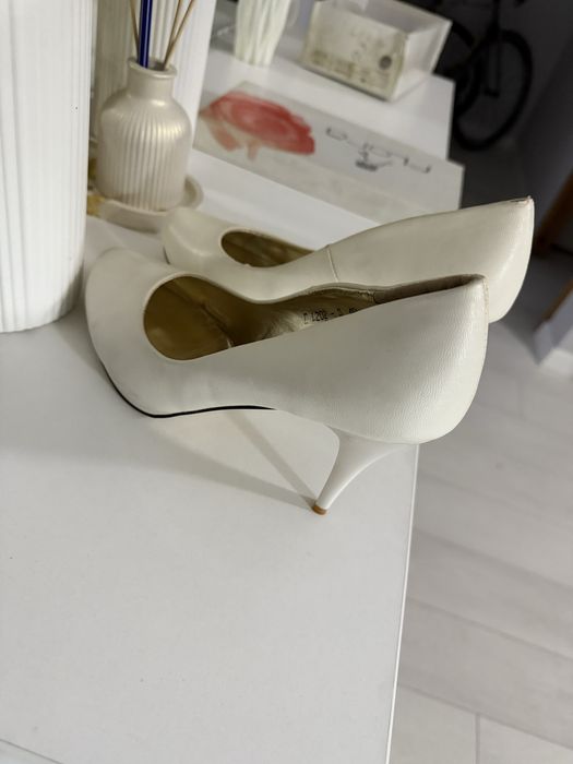 Туфли свадебные белые 40 размер