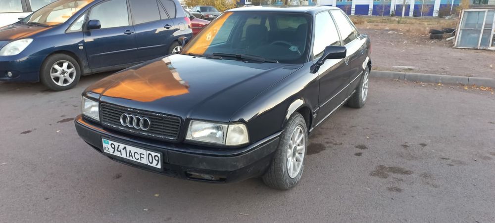 Ауди В4 на активном ходу