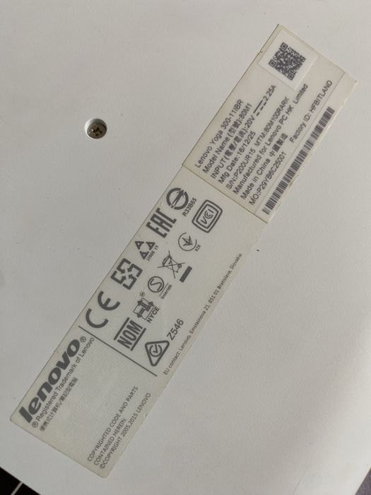 Продам Lenovo Yoga 300-11IBR