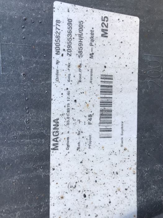 Задна броня за BMW F48,M-Paket,БМВ Х1