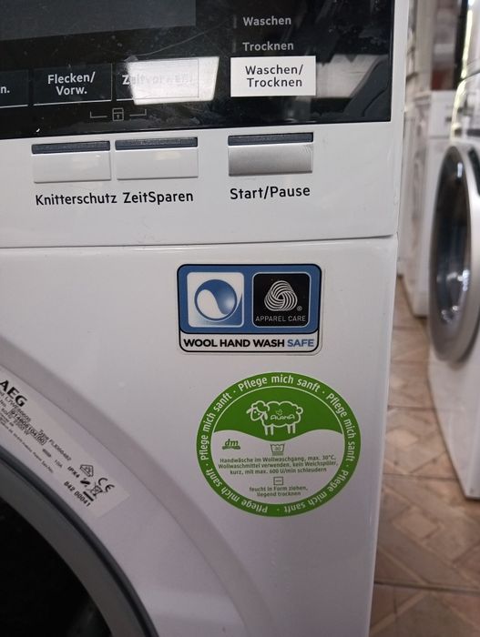 Като нова пералня със сушилня Аег Aeg Series 7000 А+++ 10/6кг Гаранция