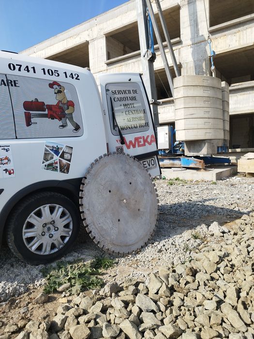 Taiere beton Goluri usi geamuri Gauri cu carota