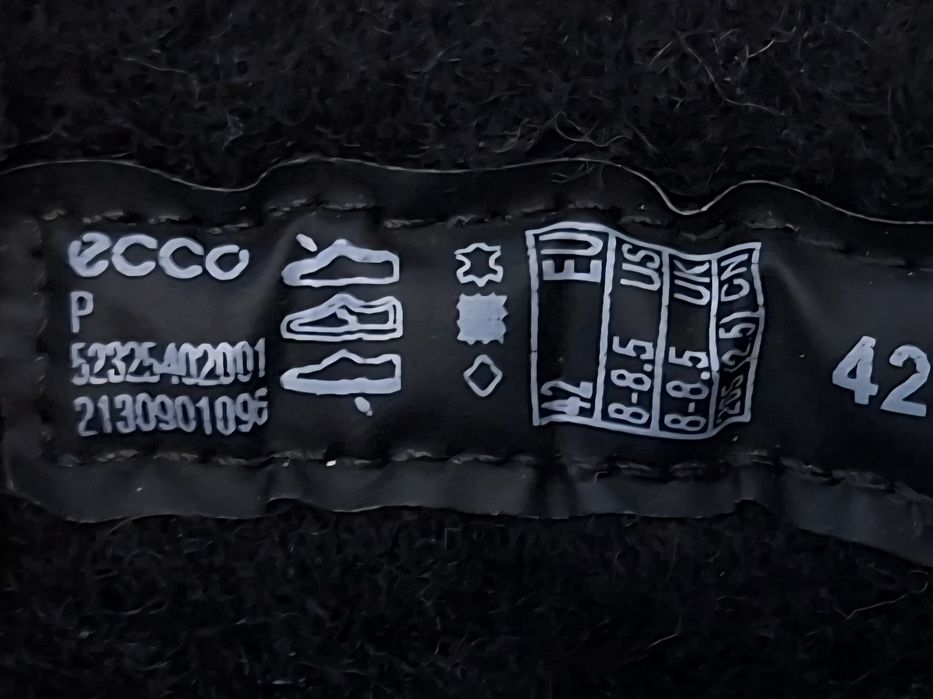 Ecco-Ориг.обувки ест.кожа водоустойчиви!