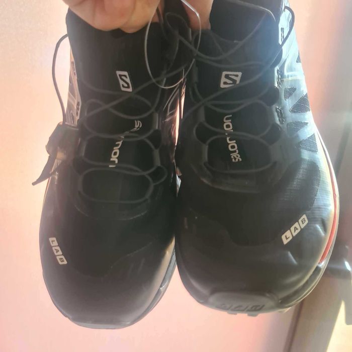 Adidasi Salomon S-Lab Wings SG black/red/white noi marimea 37 si 1/3