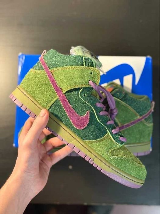 Nike SB Dunk Pro High Skunk Dunk 420