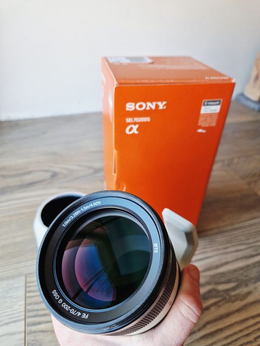 Obiectiv Sony FE 70-200mm f/4 G OSS - Stare foarte bună