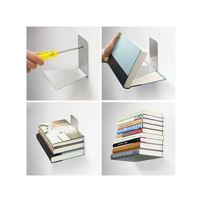 Bibliotecă Raft pentru cărți Invizibil