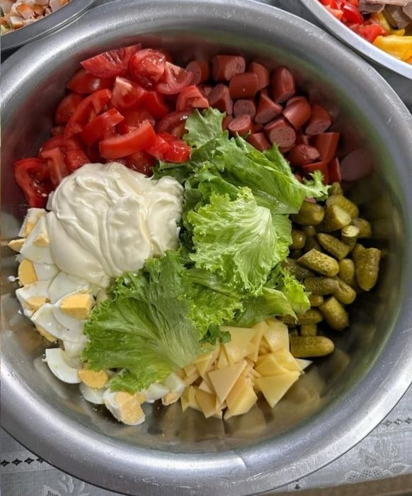 Салаты заморозки