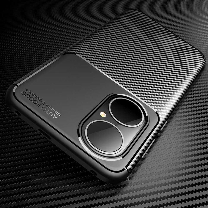 Huawei P60 Pro / Huawei P50 Pro - Удароустойчив Кейс Гръб FIBER