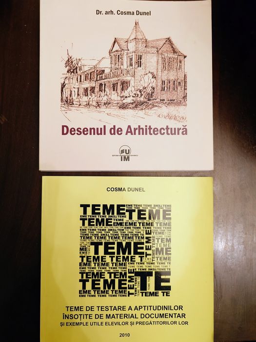 Carte Desenul de Arhitectura, Cosma Dunel